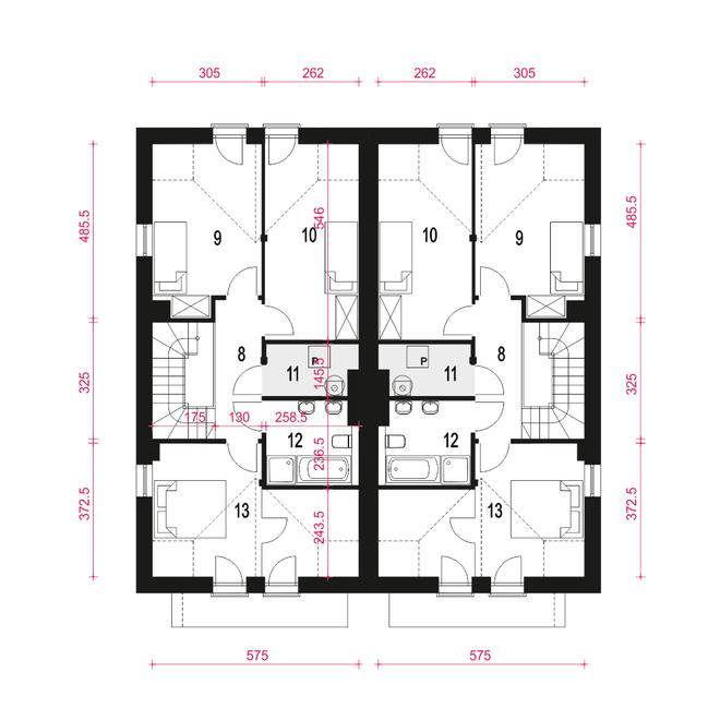 Jukka z garażem 1-st. [A-BL]