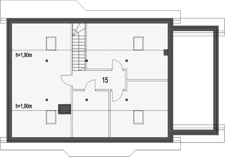 Julek II z garażem 1-st. [A]