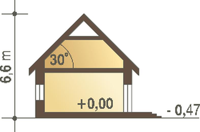 Julek trend z garażem 1-st. [A]