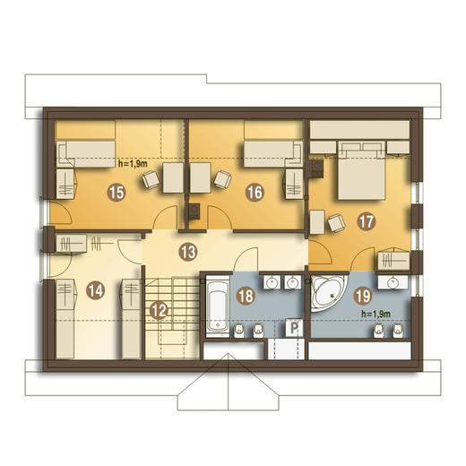 Julia z garażem 1-st. [A]