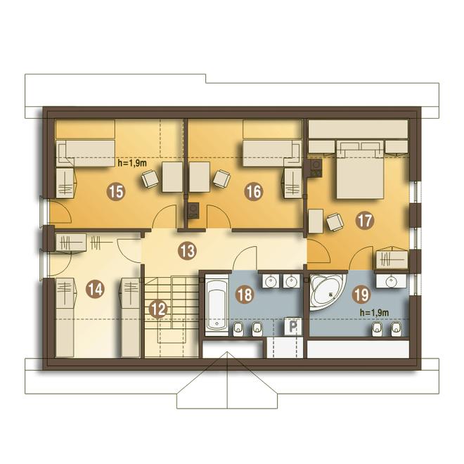 Julia z garażem 1-st. [A]