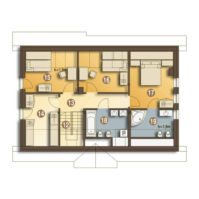 Julia II z garażem 1-st. [A]