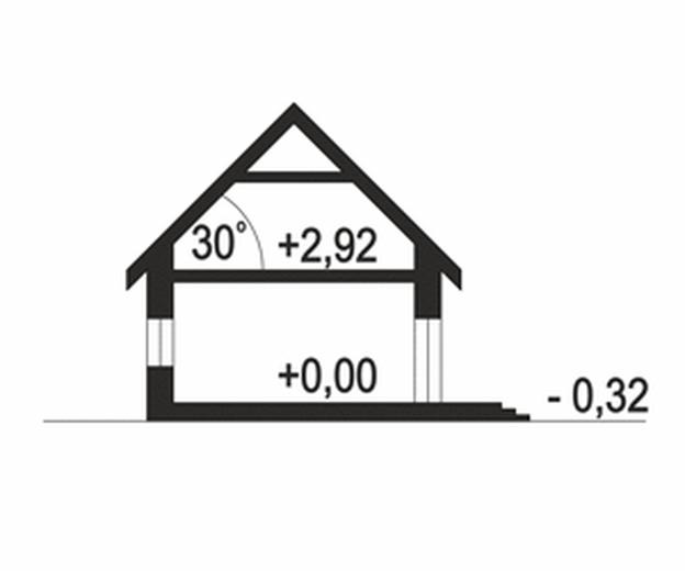Kaja z garażem 1-st. [A]