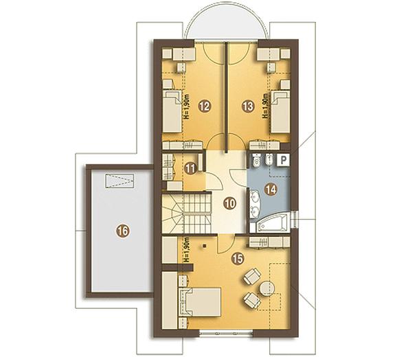 Kowalik z garażem 1-st. [A]