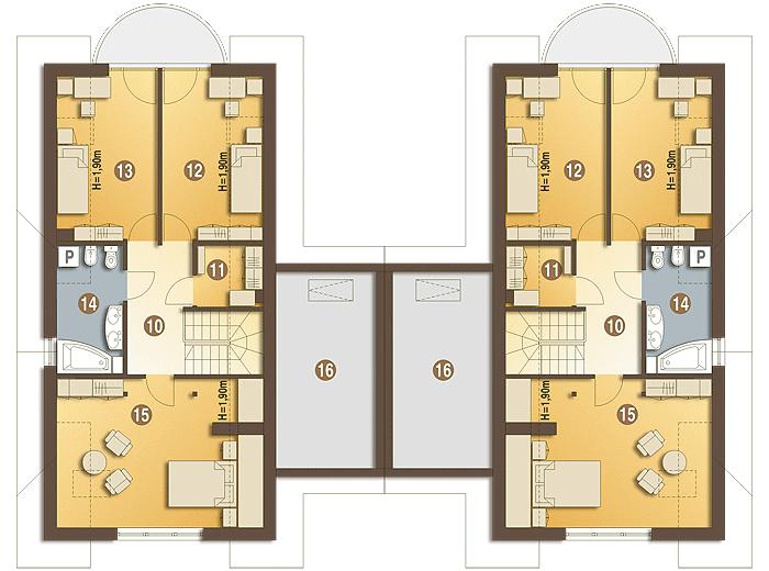 Kowalik z garażem 1-st. [A-BL]