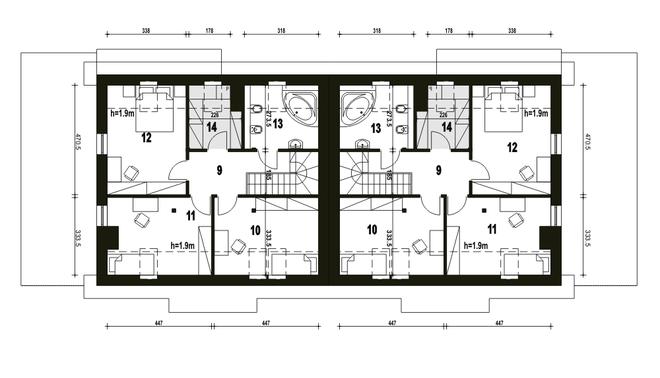 Lerka z wiatą [A-BL2]