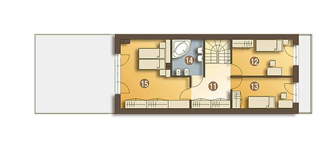 Long z garażem 1-st. [A]