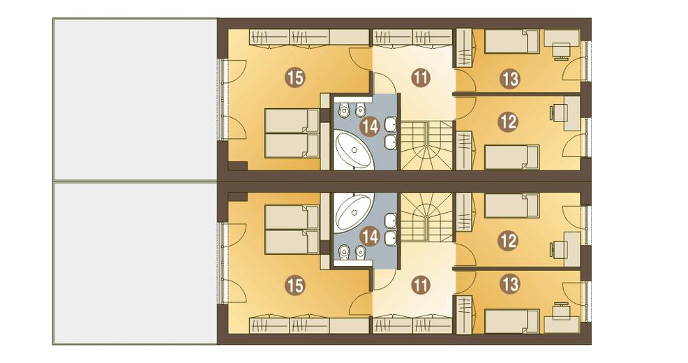 Long z garażem 1-st. [A-BL1]