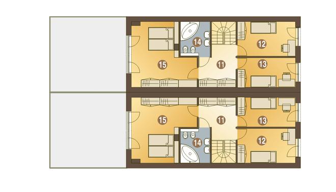Long z garażem 1-st. [A-BL2]