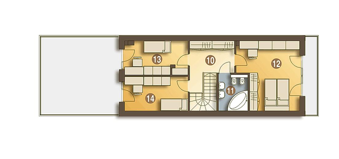 Long II z garażem 1-st. [A]