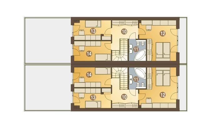 Long II z garażem 1-st. [A-BL2]