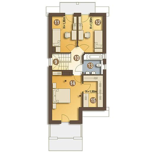 Magda trend z garażem 1-st. [A]