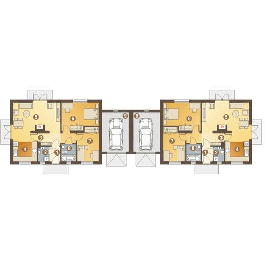 Małgosia z garażem 1-st. [A-BL]