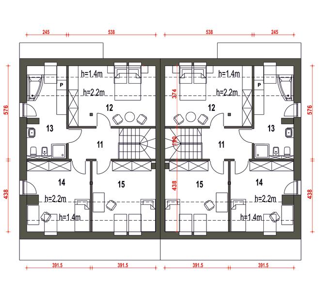 Mazurek III z garażem 1-st. [A-BL1]