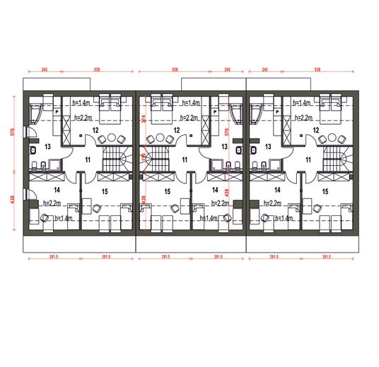 Mazurek III z garażem 1-st. [A-SZ]