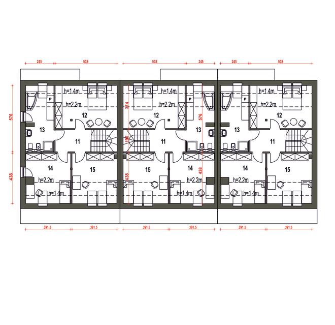 Mazurek III z garażem 1-st. [A-SZ]