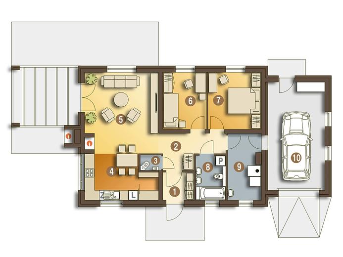 Michał z garażem 1-st. [A]