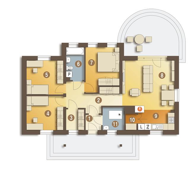 Modraszka bez garażu [B]