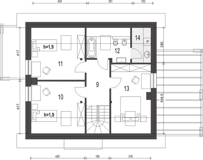 Monika III z wiatą [B]