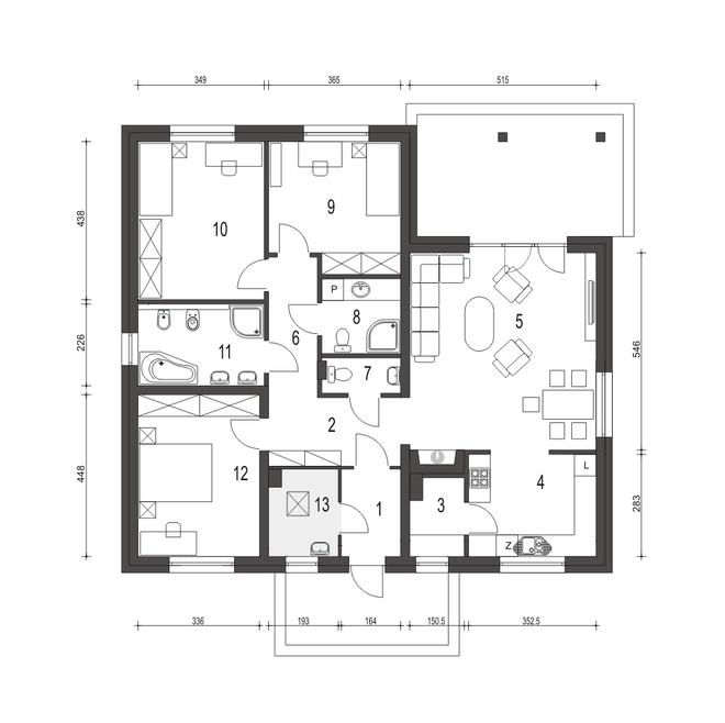 Nasturcja bez garażu [B]