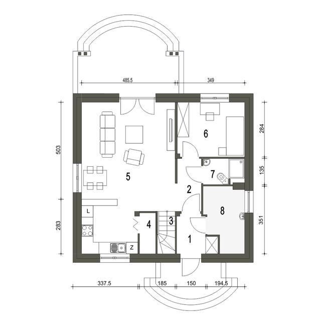 Nela II bez garażu [B]