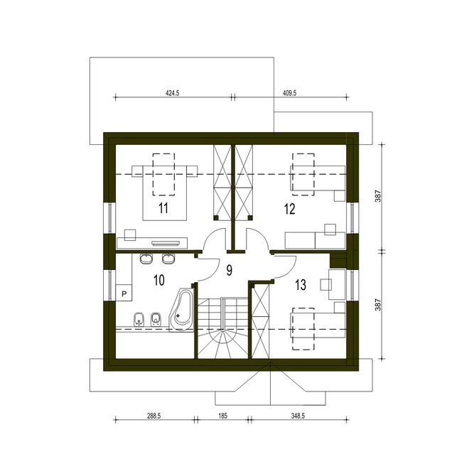 Nela II bez garażu [B]