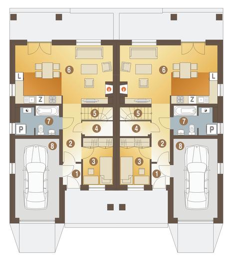 Norbert z garażem 1-st. [A-BL2]