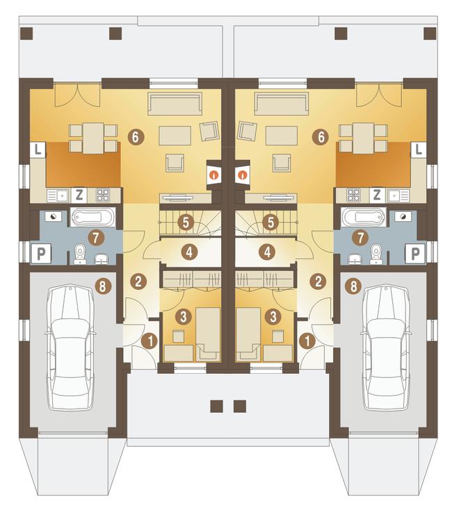 Norbert z garażem 1-st. [A-BL2]