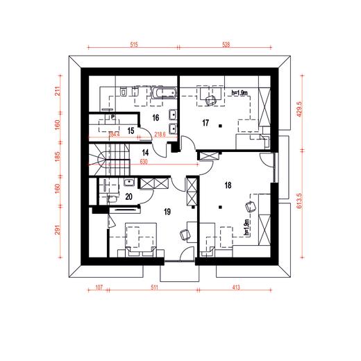Nowa z garażem 2-st. [A]