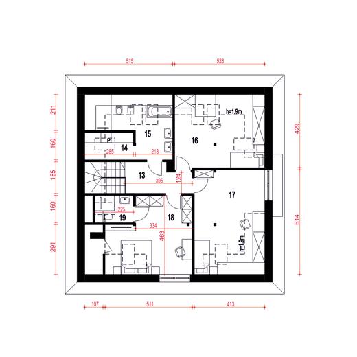 Nowa z garażem 1-st. [A1]
