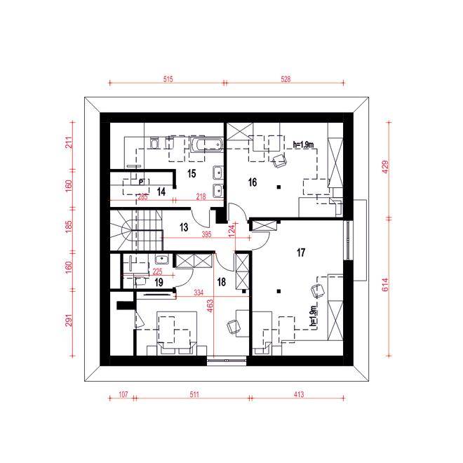 Nowa z garażem 1-st. [A1]
