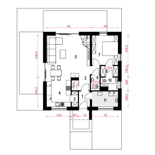 Nowalia II bez garażu [B]