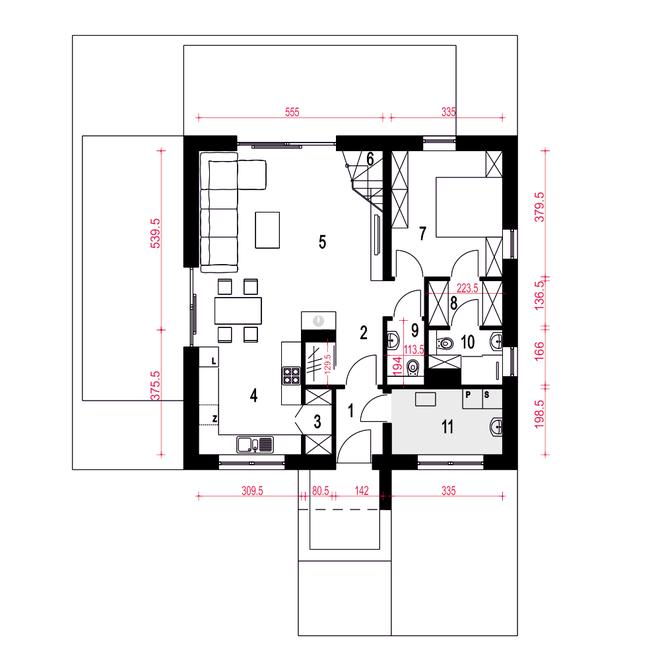 Nowalia II bez garażu [B]