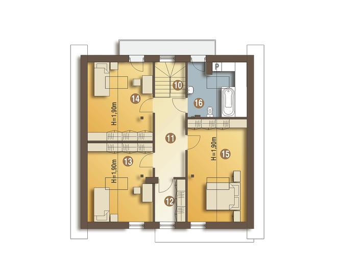 Nowinka z garażem 1-st. [A]