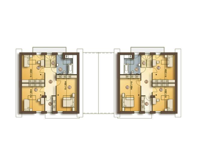 Nowinka z garażem i wiatą [A1-BL1]