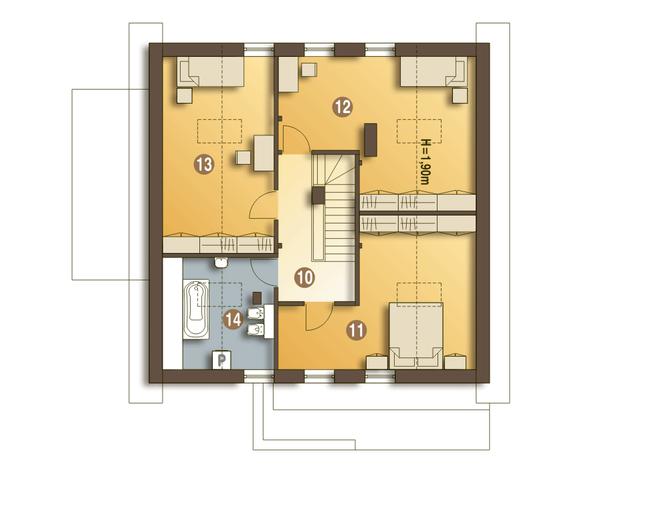 Nowinka II z garażem 1-st. [A]