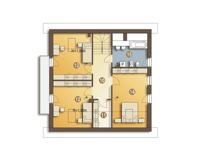 Nowinka III z garażem 1-st. [A]