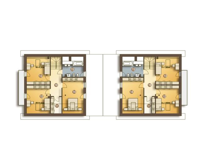 Nowinka III z garażem i wiatą [A1-BL1]