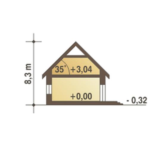 Nowinka IV z garażem 1-st. [A]