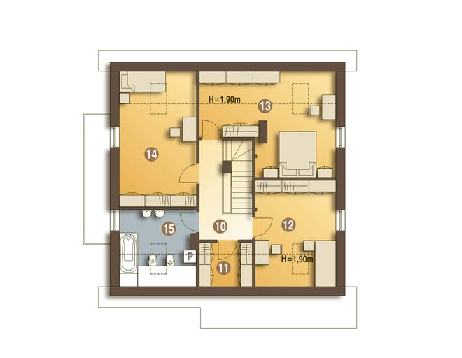 Nowinka IV z garażem 1-st. [A]