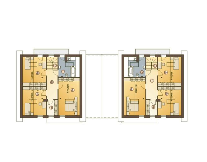 Nowinka V z garażem i wiatą [A1-BL1]
