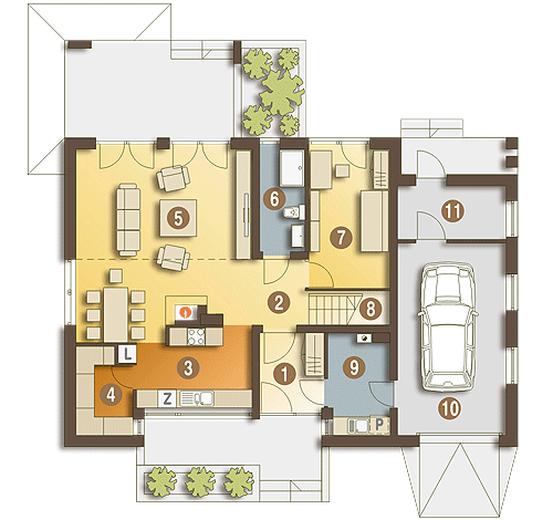 Oleg z garażem 1-st. [A]