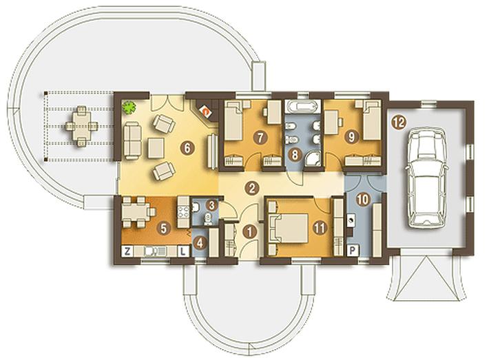 Piotr z garażem 1-st. [A]