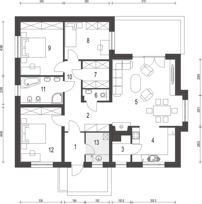 Radek IV bez garażu [B]