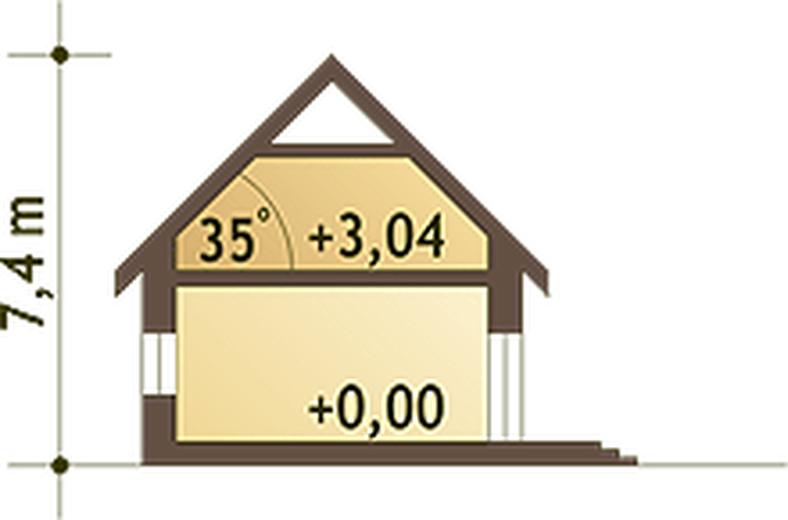 Rafi z garażem 1-st. [A]