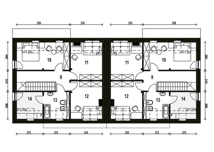 Sosnówka bez garażu [B-BL1]