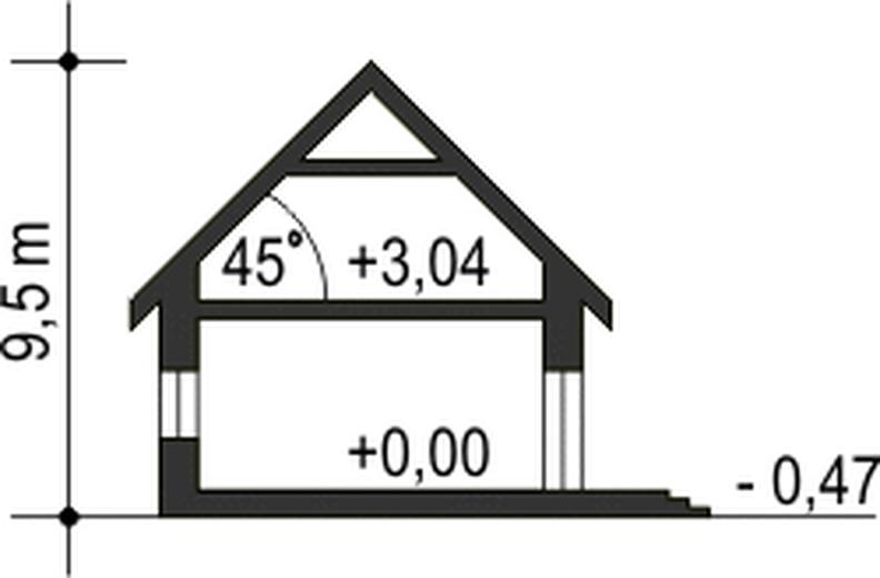 Sosnówka II z garażem 1-st. [A-BL1]