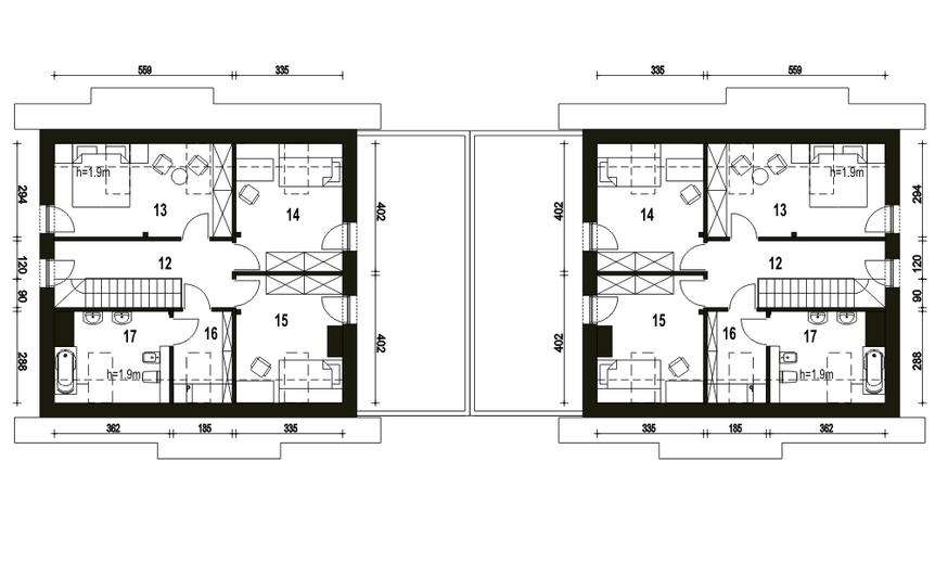 Sosnówka II z garażem 1-st. [A-BL1]