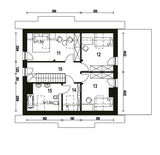 Sosnówka II z wiatą [A1]