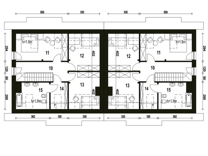 Sosnówka II bez garażu [B-BL1]